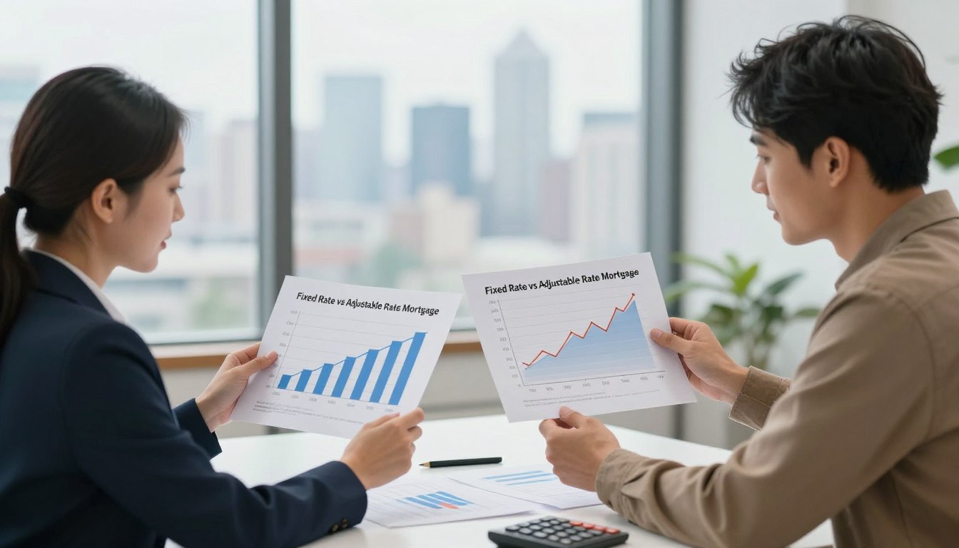 fixed rate vs adjustable rate mortgage