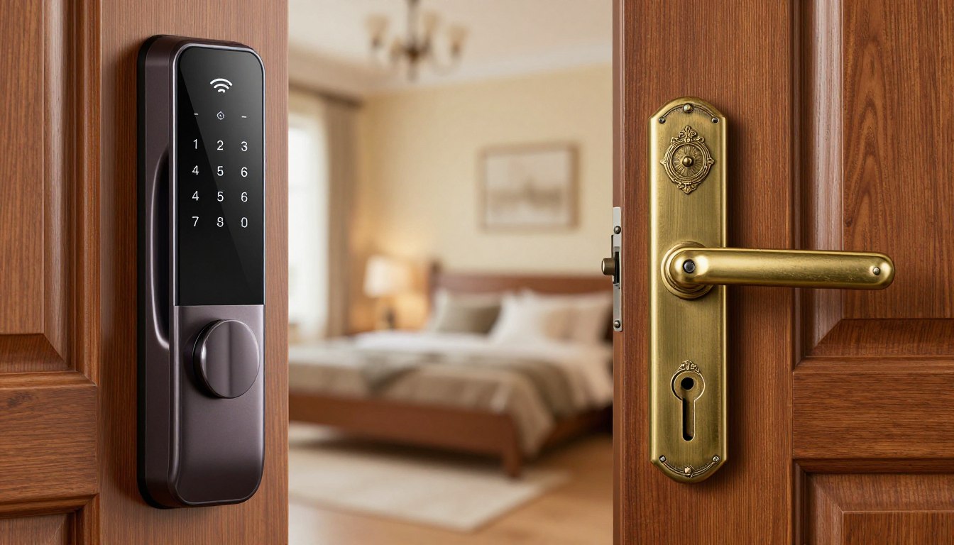 smart locks vs traditional locks