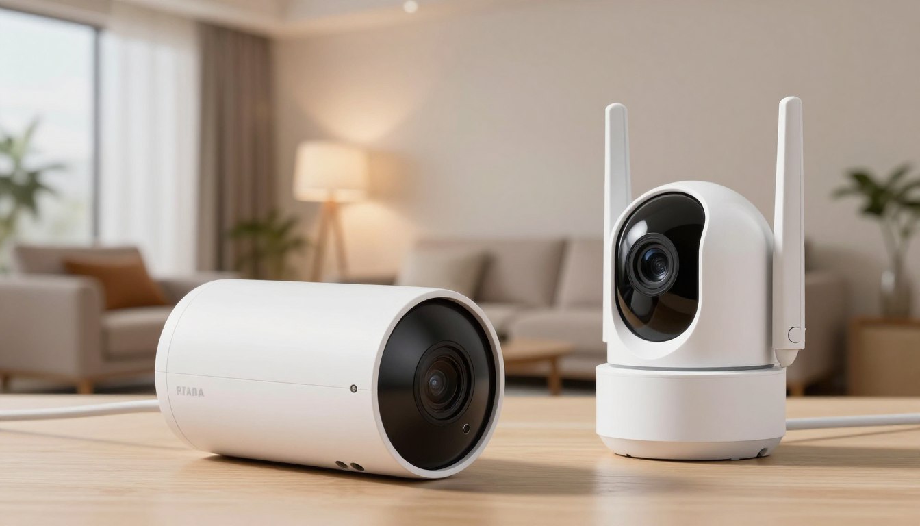 wired vs wireless security cameras